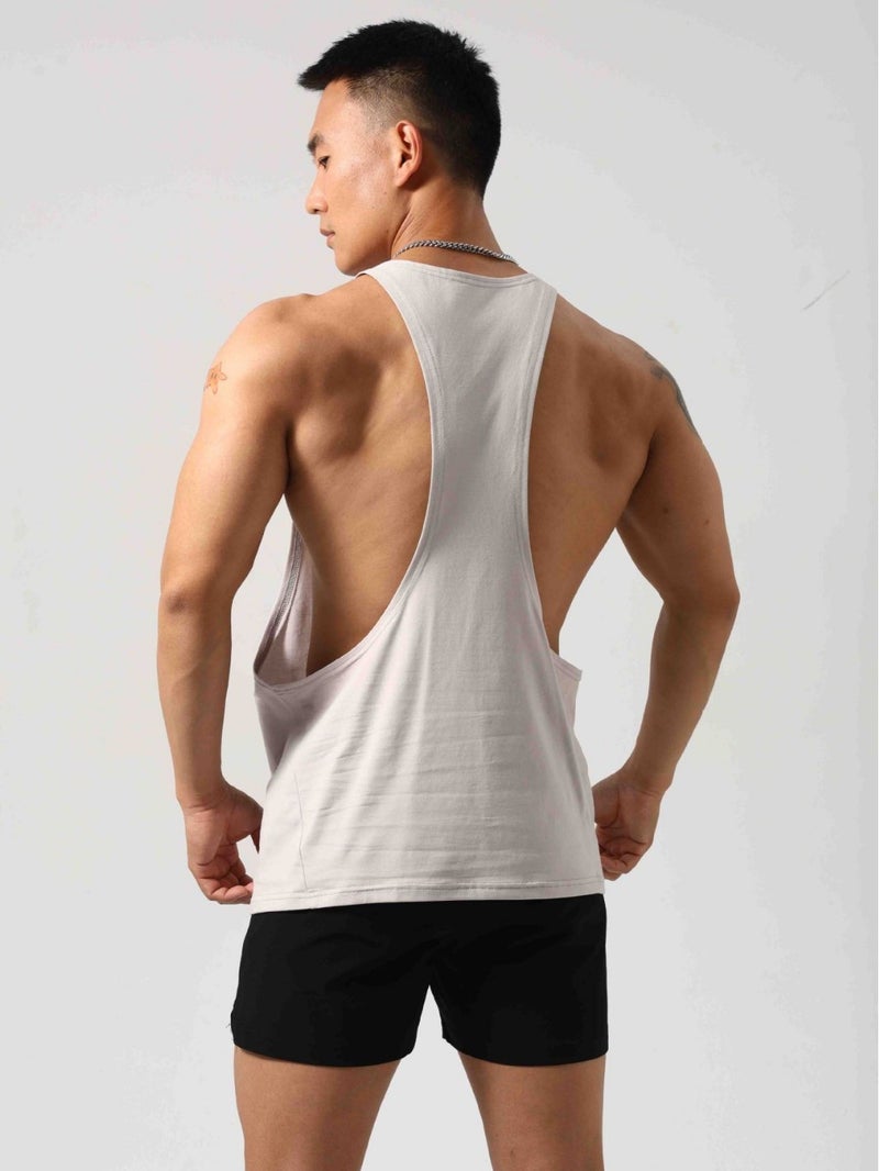 Loose Sports Casual Cotton Vest Moisture Wicking Cotton Waistcoat - Image 5